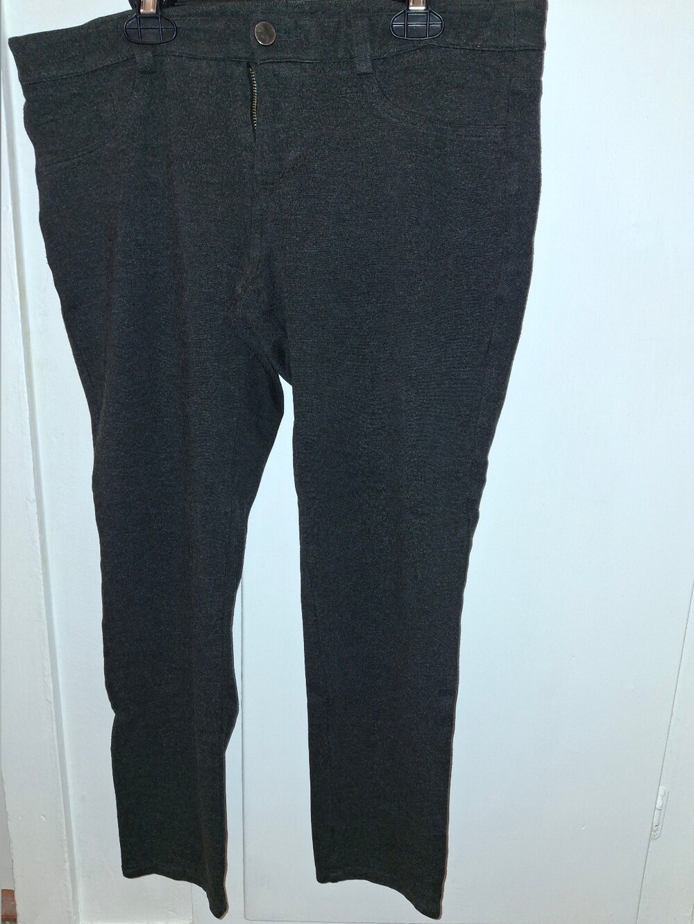 Charcoal Gray Ankle Length Pants